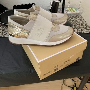 Michael Kors Cream Sneakers 6.5